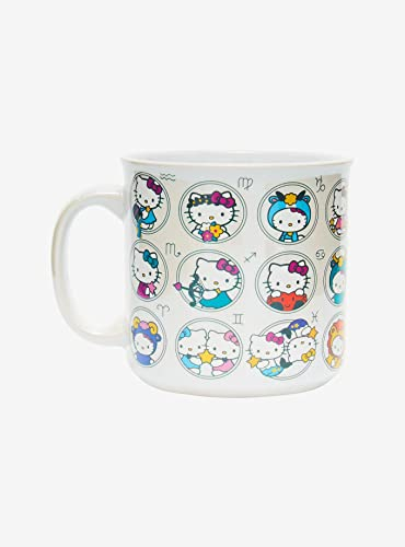 Sanrio Hello Kitty Tasse mit Sternzeichen Allover-Print Camper
