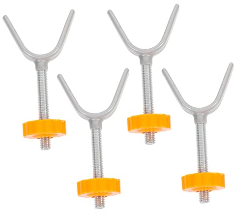 Operitacx 4 Stück Y-förmiger Oberer Bolzen Y-spindel Für Babygitter Adapter Für Geländertore Adapter Für Babygitter Laufgitter Für Baby Torbolzen Sicherheitstür Blinddarm Zurückgeblieben