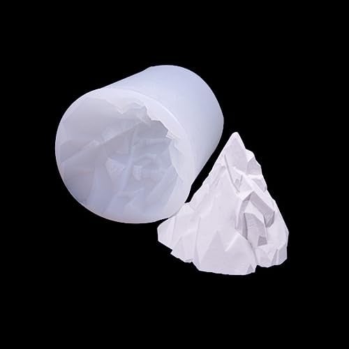 3D Snow Mountain Iceberg Volcano Silicone Mould Mountain Cake Decoration Handmade Tool Decoration (19-103)