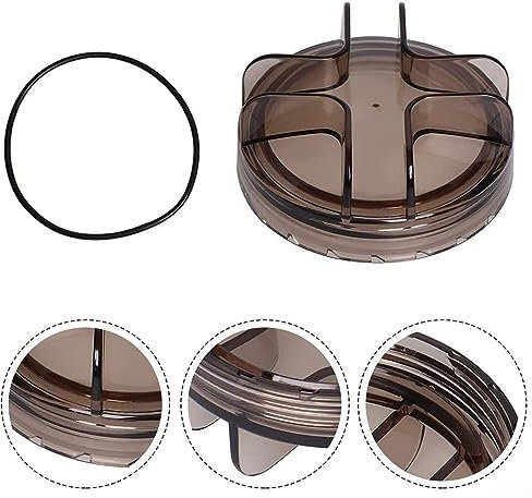 KSIEE Couvercle de filtre de piscine compatible avec pompe de filtre à sable 3/4HP 2400 GPH auto-amorçant, pompe de filtre à sable de piscine, couvercle de filtre à joint torique de rechange