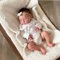 Pinky Reborn 19 inch Lifelike Baby Dolls,Realistic Newborn Toddler Girl Doll for Kids Age 3+