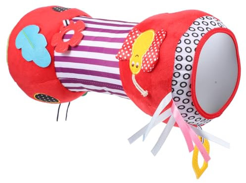 Rodillo Multifuncional Para Gateo Bebé - Juguete Sensorial Para EstimulacióN Temprana 0-6 Meses - CojíN De Felpa Para Desarrollo Motor Y Muscular - Ideal Para Gateo Y Tiempo Boca Abajo