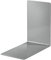 Papiertiger Buchstützen 85x140x140mm grau, 5 Paar | Für Bücher, Zeitschriften, Ordner und Ringbücher