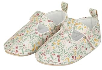 Sterntaler Baby Girl's Ballerinas Blumen Ballet Flat, Pale Pink, 4 UK Child