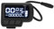 E-Bike-LCD-Display, E-Bike-LCD-Messgerät mit 6-poligem Wasserdichtem Kabel, E-Bike-Display-Messgerät-Bedienfeld mit Scheinwerferschnittstelle