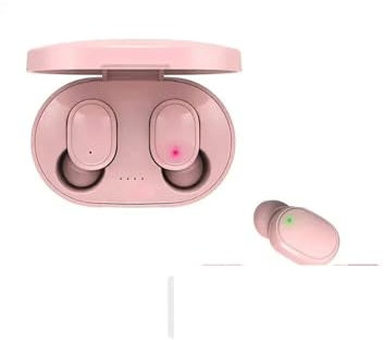 MYSSJS Bluetooth Headset TWS A6S Bluetooth Headset Earbuds Noice Cancelling Earphone Bluetooth Headphones With Mic For Xiaomies Redmies In-Ear Headphone(Pink)