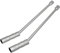 ZKTOOL 14MM & 16MM Long Rod Universal Joint Magnetic Spark Plug Wrench, Thin Wall 12 Point 3/8 Inch CR-V Swivel Extension Spark Plug Socket, Spark Plug Puller, Spark Plug Removal Tools
