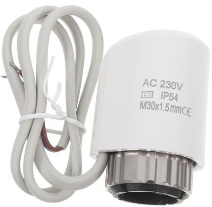 Housoutil Radiator Valve Thermostat Floor Heating Thermostat Heater Control Valve Head Temperature Control Knob Part Knob