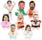 Personalisiert Kissen mit eigemen Foto,3D Gesicht Kissen Personalisiert 10/20/30/50/75 cm,Foto-Kissen Bedrucken Lassen,Lustige FOTOGESCHENK Für Freund