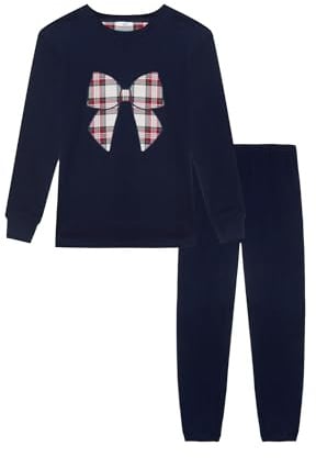 YAMAMAY Pigiama Lungo Girocollo Donna Mandorla