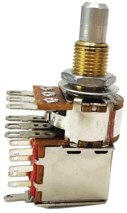 Ounfhtrttk Potentiometer Push-Pull-Schalter Gitarren-Steuerpotentiometer E-Gitarren-Tonlautstärketeile B250K