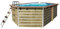 Piscine Bois Waterclip SABTANG 510x320x129 cm hors sol octogonale