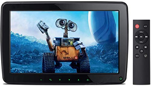 XTRONS 11.6 Inch Car Headrest Mount IPS Screen Portable Video Monitor Car Player with 2 Mounting Brackets Supports 1080P Video, HDMI Input, AV in, IR FM (HM117HD)