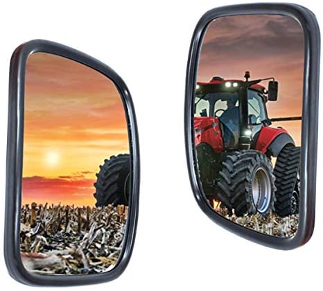 2 specchietti laterali per camion, autobus, universali, 22 x 17 cm