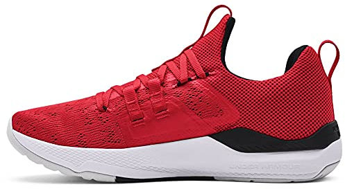 Under Armour Unisex Project Rock BSR Trainingsschuhe, Schwarz, Herren, Größe 40, Rot/Weiß/Schwarz, 7.5/9