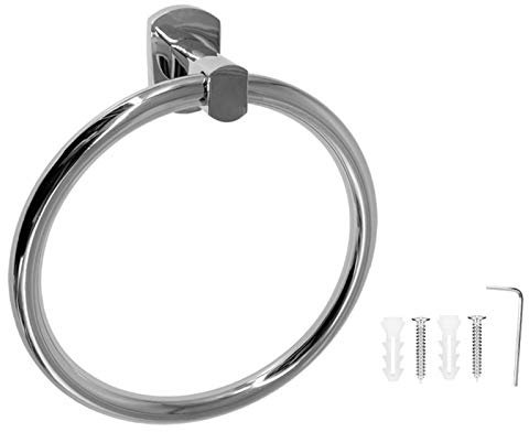 Kuuleyn An der Wand montierter Handtuchring, Handtuchhalter aus Edelstahl Handtuchhalter Ringhalter für Badezimmerküche