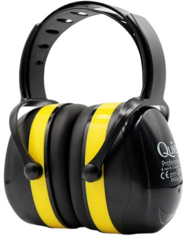 Quies - Professioneller Gehörschutz (zusammenklappbar, QPCB03) Dämpfung 34dB- Komfortabel, leicht und verstellbar