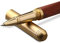 PORRASSO Hölzern Kugelschreiber Stift Vintage Signier Stift Reibungsloses Schreiben für Herren Damen Manager Führungskräfte Schüler Schriftsteller Rotes Sandelholz B