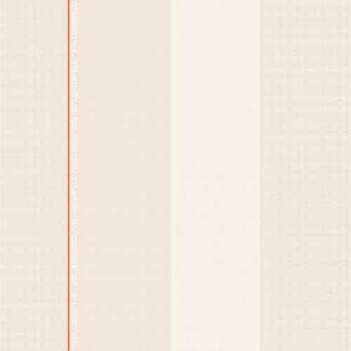 Profhome Striped Wallpaper 378483-GU Non-Woven Wallpaper White Grey red 0.53 m x 10.05 m / 5.33 sqm