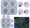 zalati Moules 3D en silicone en forme de patte de chat pour résine, gâteaux, travaux manuels, cadeaux, pendentifs, broches, porte-clés, bougies, savon
