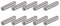 METALLIXITY Tassello Perno (3x10mm) 100Pz, 304 Acciaio Inox Scaffale Supporto Pioli Perno Fissaggio Elementi - per Metallo Dispositivi, Mobili Installazione, Industriale, Fai da Te