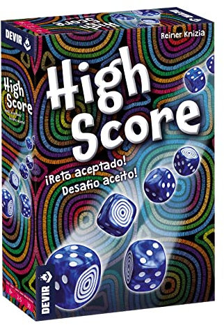 Devir BGHISCPS High Score, Juego de Mesa, Juego de Dados, Juegos de Mesa con Amigos, Party (Español, Portugués)