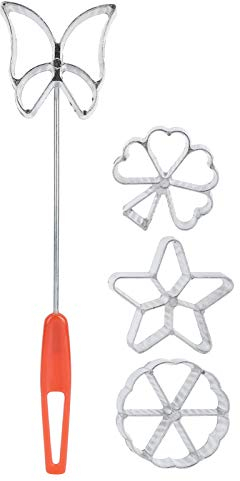 4 Moldes De Repostería De Aleación De Aluminio Para Impresión De Pasteles, Alta Dureza, Resistencia A La Oxidación, Roseta De Hierro, Molde Para Hacer Pasteles Y Galletas, Molde Para Postres Para Horn