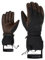 Ziener Herren GAIKU Ski-Handschuhe/Wintersport | wasserdicht, Lange Stulpe, Wolle, Black.Dark Brown, 8,5