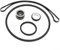 O for RING Kit de réparation pour pompe Hayward(R) pour pompe Super II Solution parfaite pour les problèmes de fuite