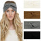 4 Stück Stirnbänder Damen Frauen Winter Gestrickt Breit Haarreifen Haarbänder Haarband Mädchen Ohrenwärmer Häkelarbeit Elastische Haarschmuck