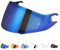 Visiere Casque pour Shark D Skwal D-Skwal 2 Spartan Carbon,Visière de Casque de Protection Contre Le Vent Moto,Lentille de Remplacement de Visière de Casque de Moto (Bleu)
