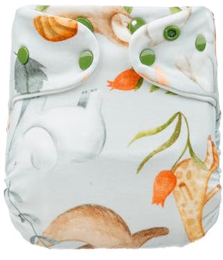 Lumina Höschenwindel One-Size inkl. extra langer Einlage (3,5-15kg): Satisfied Animals