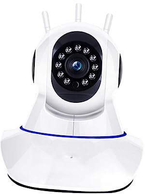 DOITOOL Drahtlose Kamera WiFi Bewegungserkennung Nachtüberwachung Home Ip-Kamera Fernbedienung Mit Infrarotlicht Installation Panoramablick