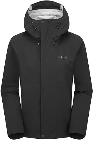 Rab Firewall Jacket Women | Leichter Regenmantel mit Kapuze zum Klettern & Wandern