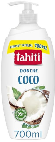 TAHITI - Gel Douche Parfum Coco - Format Pompe - 700ml