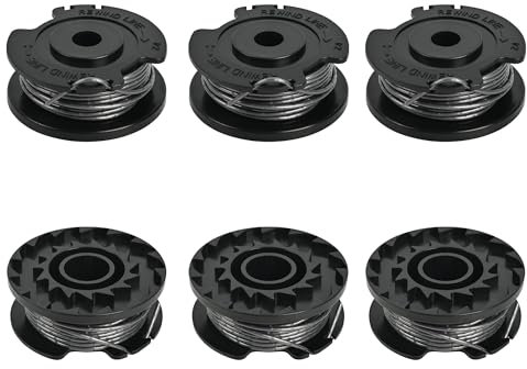 Flaveano Filo per decespugliatore Bosch EasyGrassCut, 6 bobine