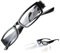 AILISK Sandsberg Fokus einstellbare Brille Lesebrille Unisex(Schwarz,Regulär)