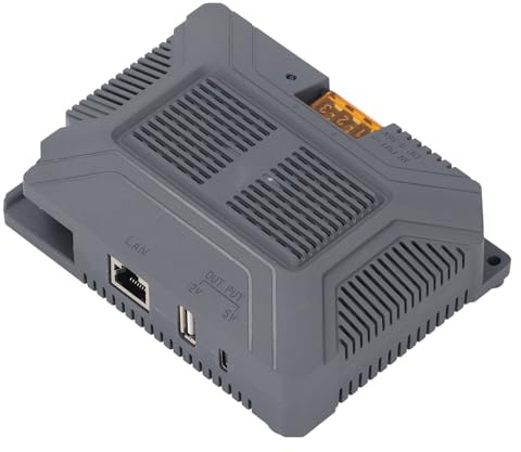 Hyuduo GigE PoE Injector 180W, Passive Power Over Ethernet Adapter with Gigabit Speed, & USB-A Outputs for Home Entertainment Systems and Satellite Devices