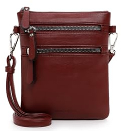 Emily & Noah Umhängetasche E&N Emma 60392 Damen Handtaschen Uni ruby 622
