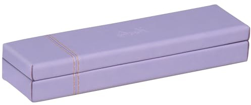Rhodia 318879C Stiftebox 21x5,5x3cm Kunstleder Irisblau