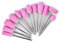 Frcolor 12 Stück Nagelfräser Aufsatz Bohrer nägel zum Polieren Hornhaut Entferner Quarz Nagel und Fußpflege Nagelfräser (Rosa)