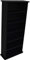 WATSONS CHAK - 222 CD or 104 DVD Blu-ray Media Storage Shelf Unit - Black