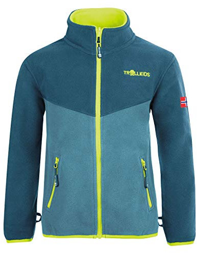 Trollkids Kids Oppdal Jacket XT 176, Petrol