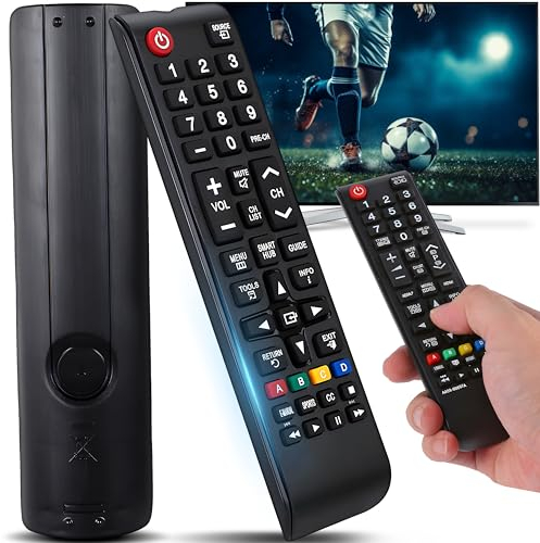 Retoo Ersatz Fernbedienung für Samsung, Universalfernbedienung für Smart TV Universal LCD UHD 4K, Kompatibel mit BN59-01199F BN59-01175N Remote Control für Fernseher Keine Einrichtung Erforderlich