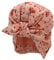Sterntaler Mädchen Knotenmütze Cat Beanie-Mütze, Zartrosa, 53