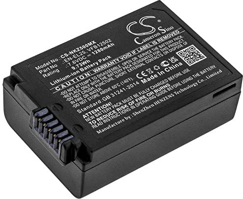 Techtek battery compatible with [Nikon] Z50, Z50 ZFC replaces EN-EL25, for VFB12502