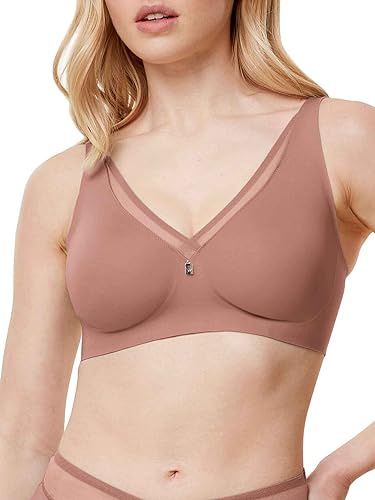 Triumph Womens True Shape Sensation N01 Minimizer Bra, Chocolate Mousse, 34D UK