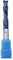 ARMOUR TOOLING BLUE SHIELD – 1/4 Inch Carbide Spiral Router Bit - 2 flute 1/4 inch UP and DOWN CUT COMPRESSION End Mill – CNC router bit – 6.35mm shank – Milling cutter carving bit
