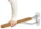 Heuffe Haltegriff Toilette Klappbar，Wandstützgriff Wc ，Toilettengriff，Behinderte Aufstehhilfe ，Stützgriff für Senioren（Holz 70cm）