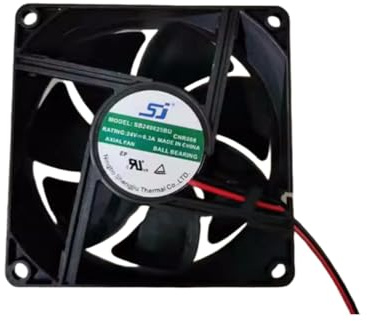 SB240825BU Ventilateur de refroidissement 24 V 0,3 A 8025 80 x 80 x 25 mm 2 fils